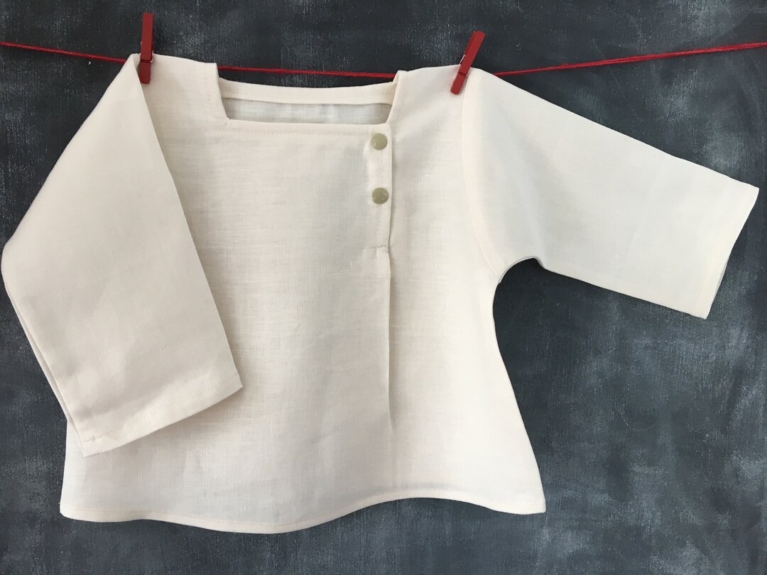 Toddler Linen Shirt Child's Linen Blouse Children Linen Etsy