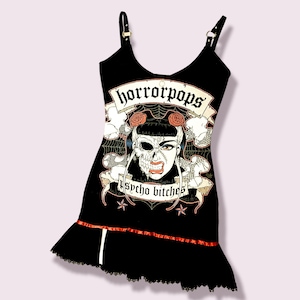 Horror Pops Psycho Bitches vestito, punk, punk merch, psychobilly, rockabilly, alternativo,