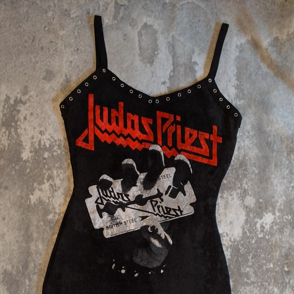 judas Priest, metal dress, metal clothing, metal merch, band merch, rock dress, gift