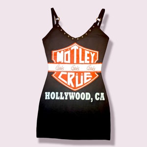 Abito Motley Crue, Motley Crue, rock merch, band merch, abito band, rock dressmeetal merch,