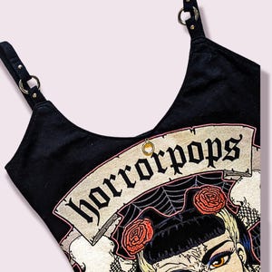Horror Pops Psycho Bitches dress, punk, punk merch, psychobilly, rockabilly, alternative, image 2