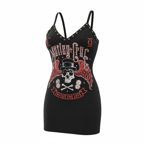 motley crue t shirt dress This is my 80's song & outfit of the day! @motleycrue dress from @goshine77 Repurpose those rock n roll t-shirts! Great idea huh? Do you own a concert tee? What