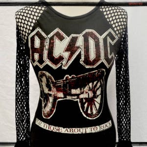 AC/DC, Rock Dress, Band Dress, Alternative Dress, Band Merch, Gift ...