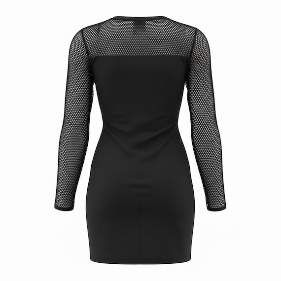 fishnet dress long sleeve ASOS DESIGN fishnet hotfix long sleeve maxi dress with spliced embellished  pattern in bronze