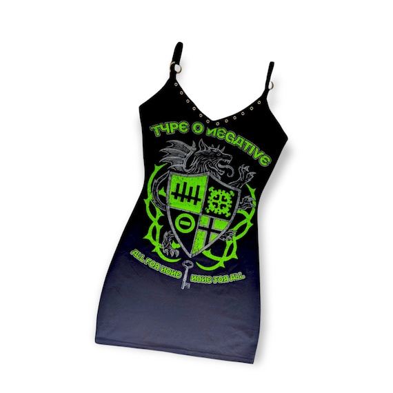 Type-O Negative, goth dress, metal dress, goth merch, metal merch, band  dress, rock merch,band shirt