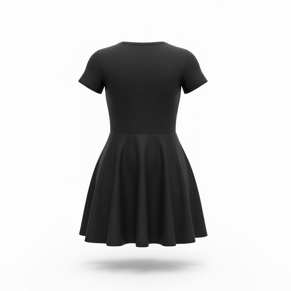 black dresses band merch Misfits Fiend Club Skater Dress, Band Merch, Punk Clothing, Horror Band  Shirt Alternative Apparel