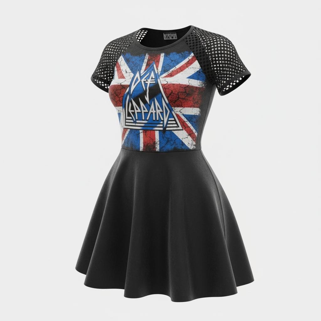 def leppard t shirt dress DEF LEPPARD T SHIRT DRESS