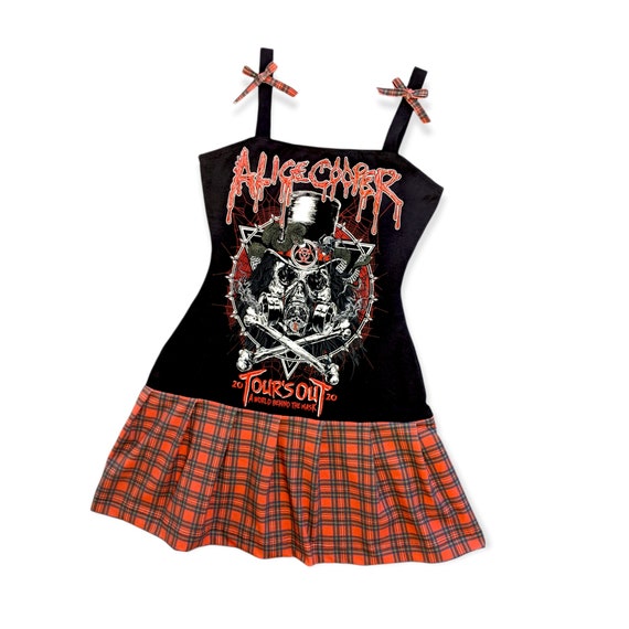 Cotton Plaid Sleeveless Skater Dress Cotton Plaid Sleeveless Skater Dress