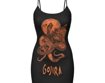 Gojira dress, metal, metal merch, metal clothing, rock merch, rock, clothing, band merch, band shirt