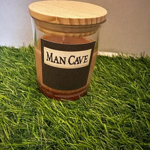 Man Cave Soy Candle