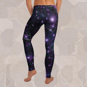 Laniakea Trippy Festival Leggings – EDM Clothing, Rave Outift, Psytrance Wear