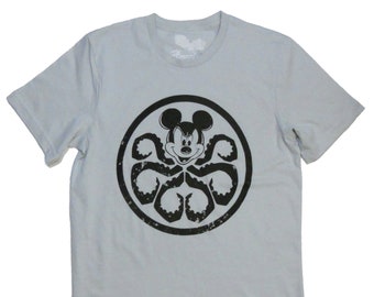 Camiseta Micky Mouse Mashup Hydra Marvel x camiseta gráfica serigrafiada