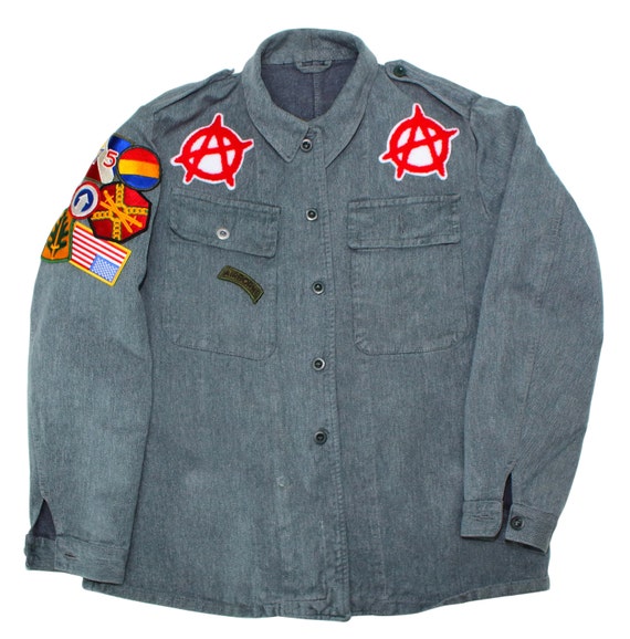 denim prison jacket