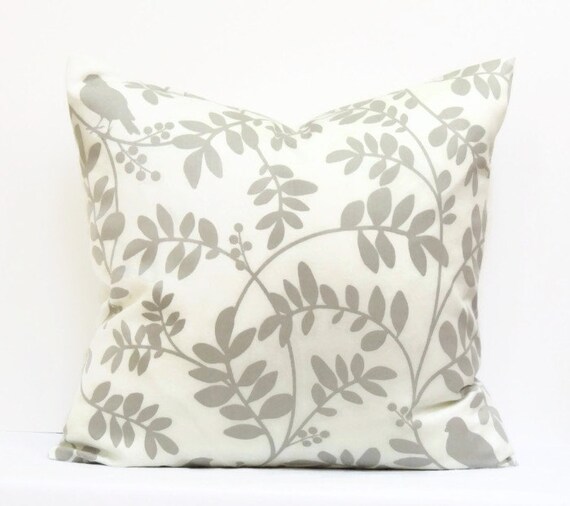 Items similar to Gray Pillow Cover, 16x16 Pillow Cover, Decorative