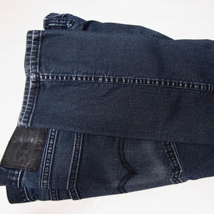 Vintage 90s Levi&#39;s 511 Medium Black Wash Zip Fly Denim Pants Size 36. Gently Used
