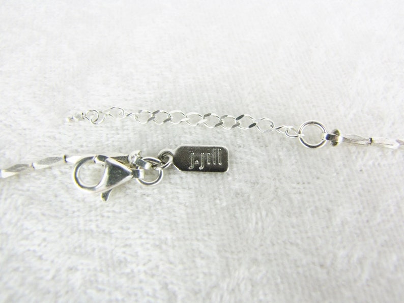 Everyday Modern Dainty Dangle Bead Pendant On Chain Wife Sterling Silver Minimalist Layering Choker Necklace For Sister Girlfriend