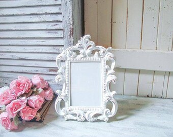 shabby chic white vintage