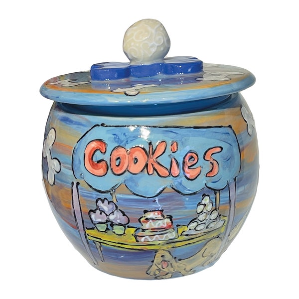 Golden Retriever Treat Jar Etsy