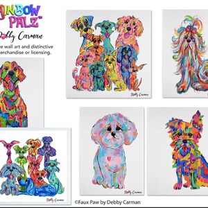 Dog Art / Dog Painting / Dog Portrait / Whimsical Dog / Custom | Etsy