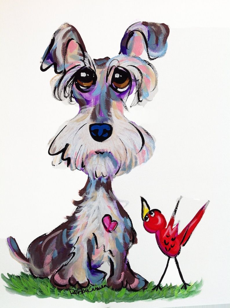 Dog Painting / Custom Dog Portrait / Custom Dog Painting / Etsy