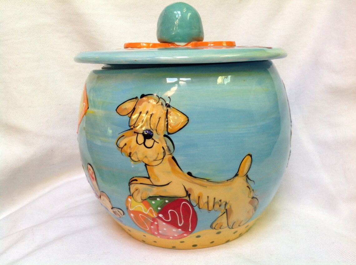 Golden Retriever Treat Jar Customized for Dogs Cats Puppy Etsy