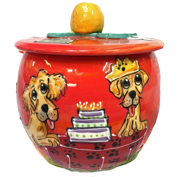 Labrador Cookie Jar Etsy