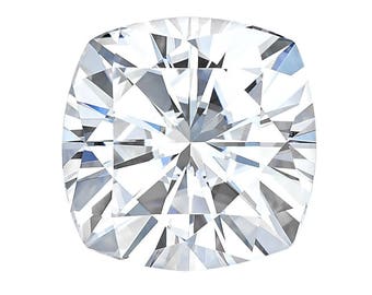 3-Prong Round Forever One Def MOISSANITE Martini Clous D/'Oreilles 14K Or Blanc