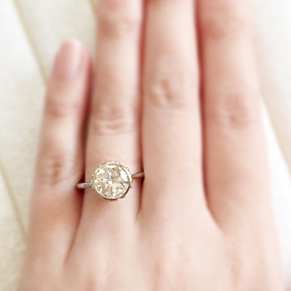Charles & colvard cheap forever one moissanite