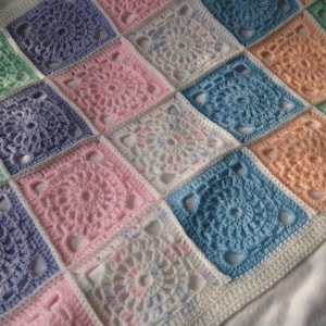 Hand Crocheted Baby Blanket