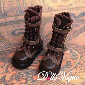 1/3 1/4 BJD SD MSD doll leather boots -DV1-124