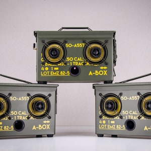 Original Ammo Can BoomBox Bluetooth Speakers THODIO A-BOX™ .50 CAL image 8