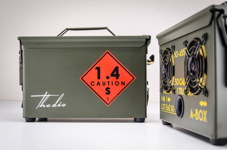 Original Ammo Can BoomBox Bluetooth Speakers THODIO A-BOX™ .50 CAL image 4