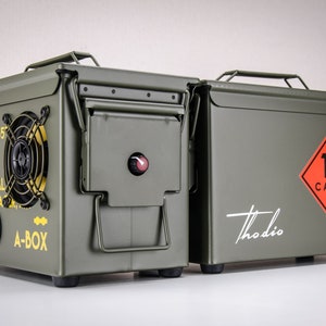 Original Ammo Can BoomBox Bluetooth Speakers THODIO A-BOX™ .50 CAL image 10