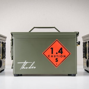 Original Ammo Can BoomBox Bluetooth Speakers THODIO A-BOX™ .50 CAL image 7