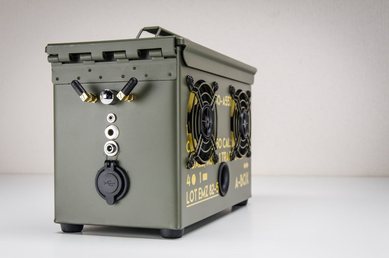 Original Ammo Can BoomBox Bluetooth Speakers THODIO A-BOX™ .50 CAL image 2