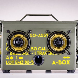 Original Ammo Can BoomBox Bluetooth Speakers THODIO A-BOX™ .50 CAL image 9