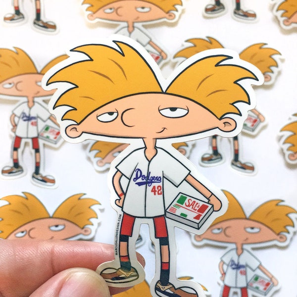 Hey Arnold! x Mookie Mashup Sticker