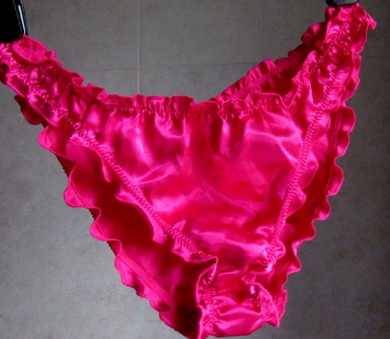 frilly silk knickers