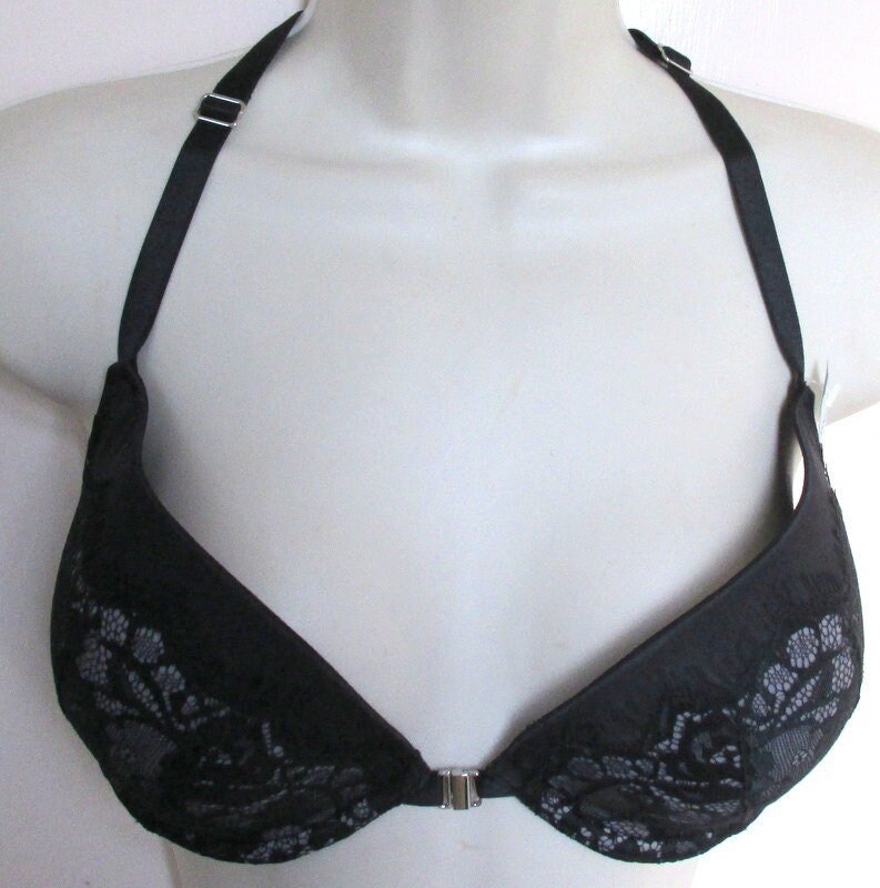 1990s La Senza Bra Laura Ashley Style, Cotton, Push Up, Padded