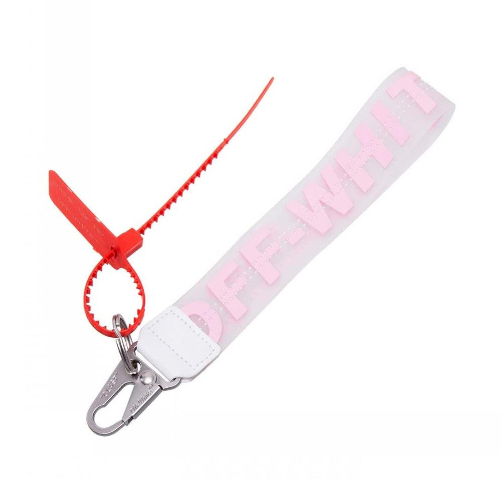 Off White Keychain Lanyard Industrial Belt Jelly 3D Lanyard Etsy