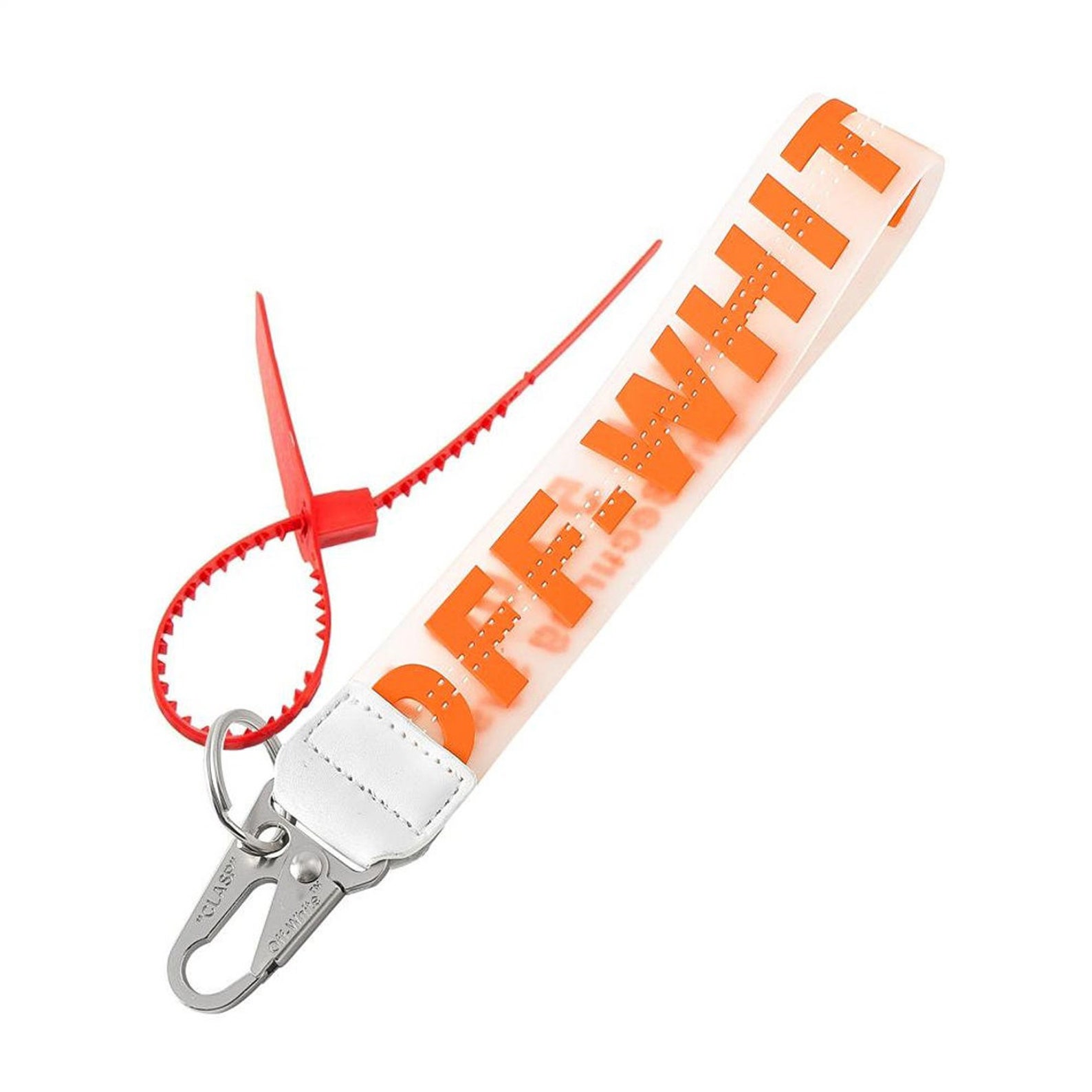 Off White Keychain Lanyard Industrial Belt Jelly 3D Lanyard Etsy