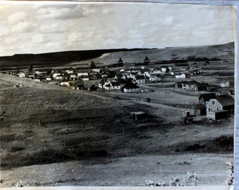 Vintage Rural America Original Photograph : 11x14 b&w photo