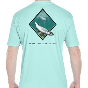 Salt Addiction Fishing T Shirt,Octopus,salt Water,life,ocean