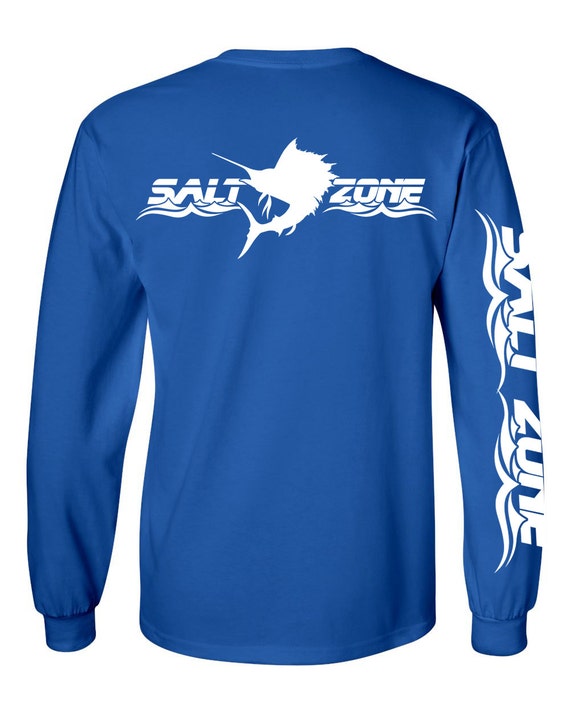 Salt Zone Logo T Shirt,offshore Fishing,fish,ocean,saltwater,reel