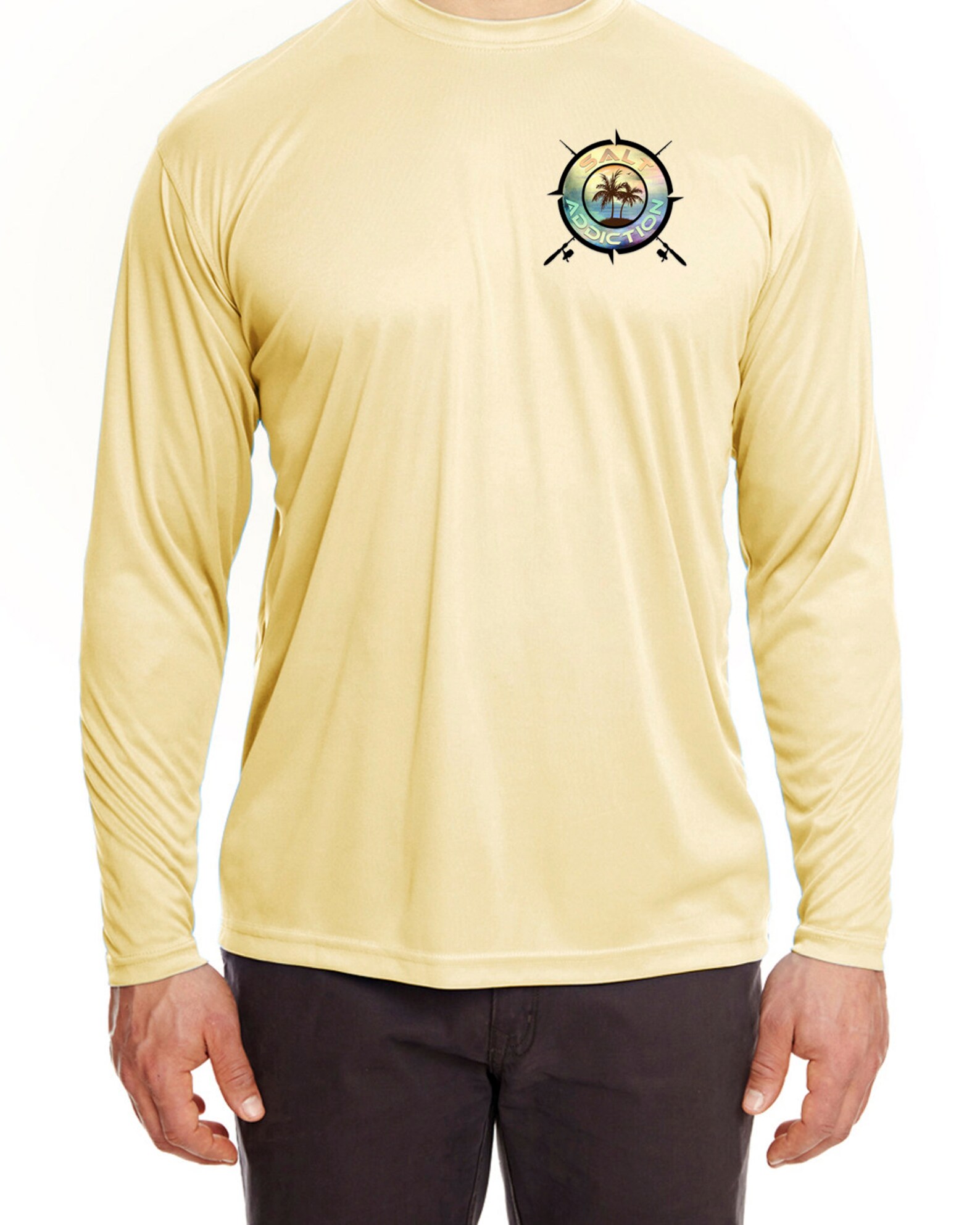 Salt Addiction Saltwater Fishing short sleeve t shirt permit flats snook