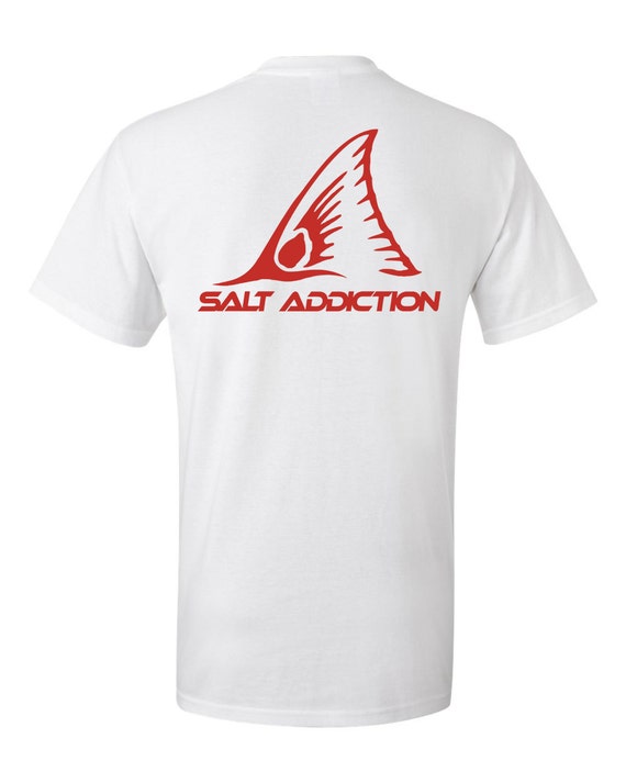 Salt Addiction Redfish T Shirt Fishing,fish,ocean,saltwater,reel,life,rod  Flats -  Canada