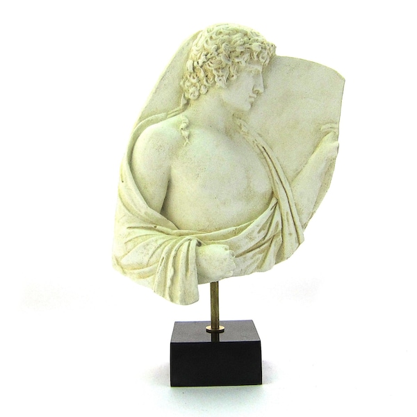 Antinous relief as Silvanus from SMK museum 24 cm base included