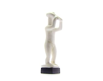 Cycladic Flute Player Figurine , Cycladic Idol of Avlitis