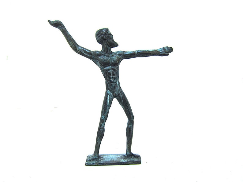 Dieu Grec De La Mer 5 Lettres Sculpture en bronze de Poseidon Dieu de la mer Dieu grec | Etsy