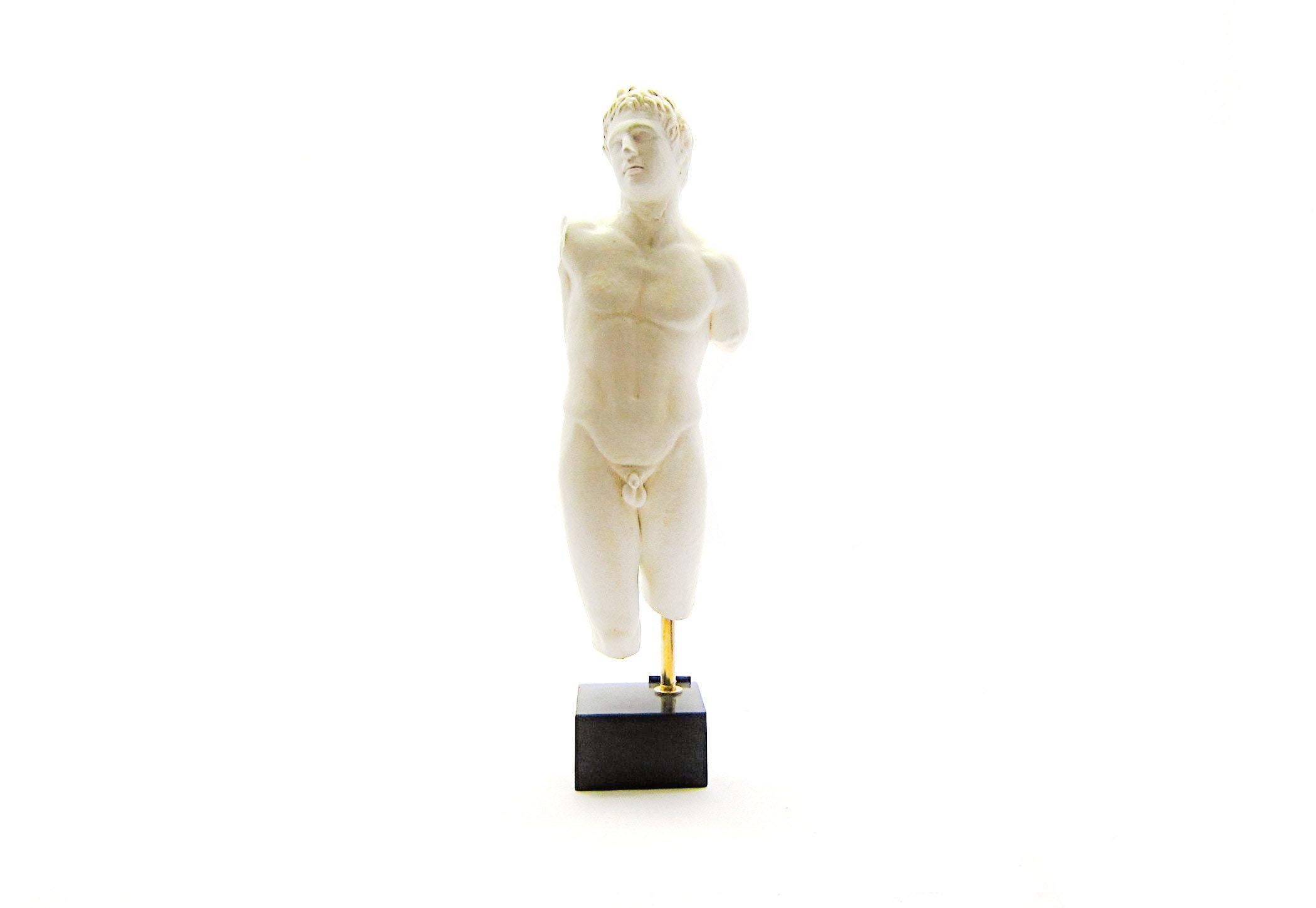 Great Alexander Torso From Pella, Replica Copy Greek Statue National Museum Museum Quality Art Sculpture